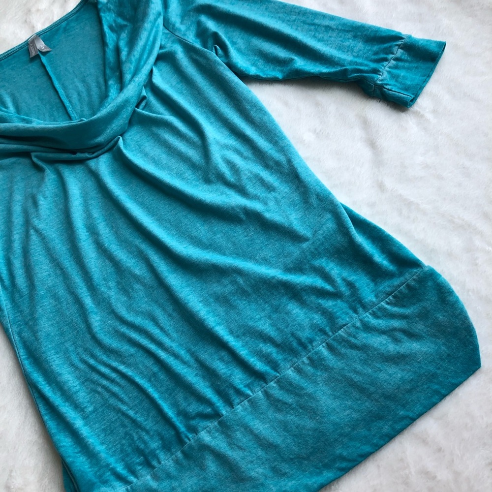 Heather Teal VANITY 3/4 Top